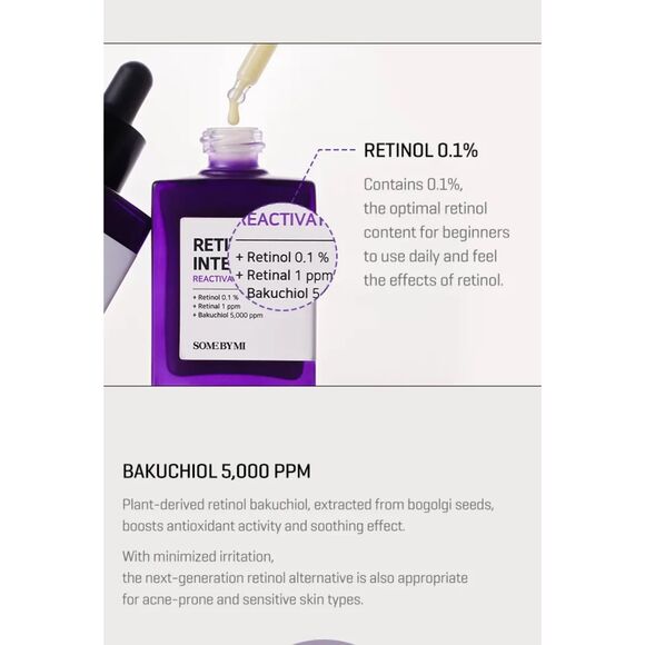 SOME BY MI, Retinol Intense Reactivating Serum 30ml - Picture 6 of 12